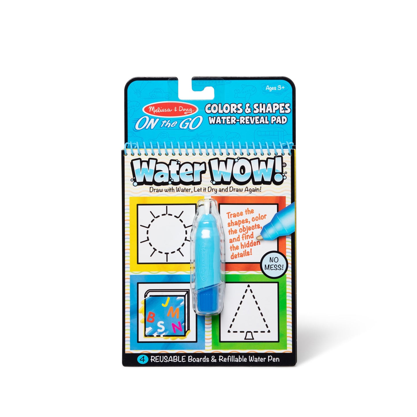 Water Wow! Water-Reveal Pad - Colors, Shapes