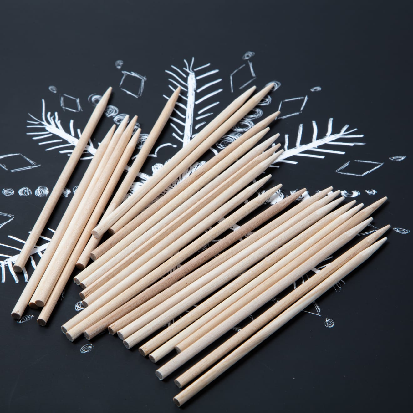 Scratch Art 25 Wood Stylus Tools