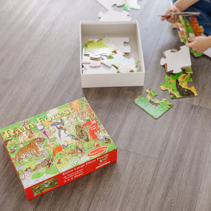 Rainforest Floor Puzzle - 48 Pieces