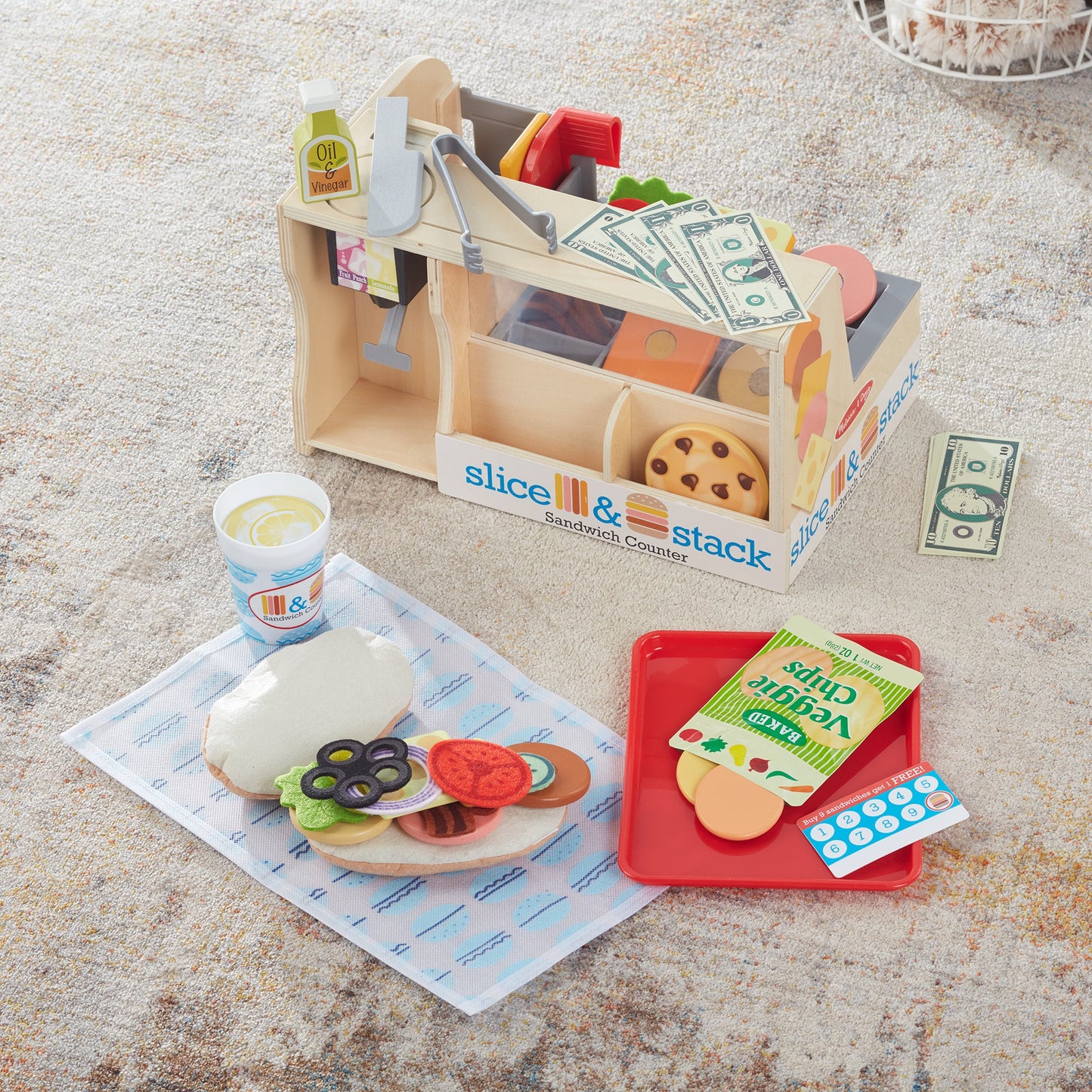 Slice & Stack Sandwich Counter