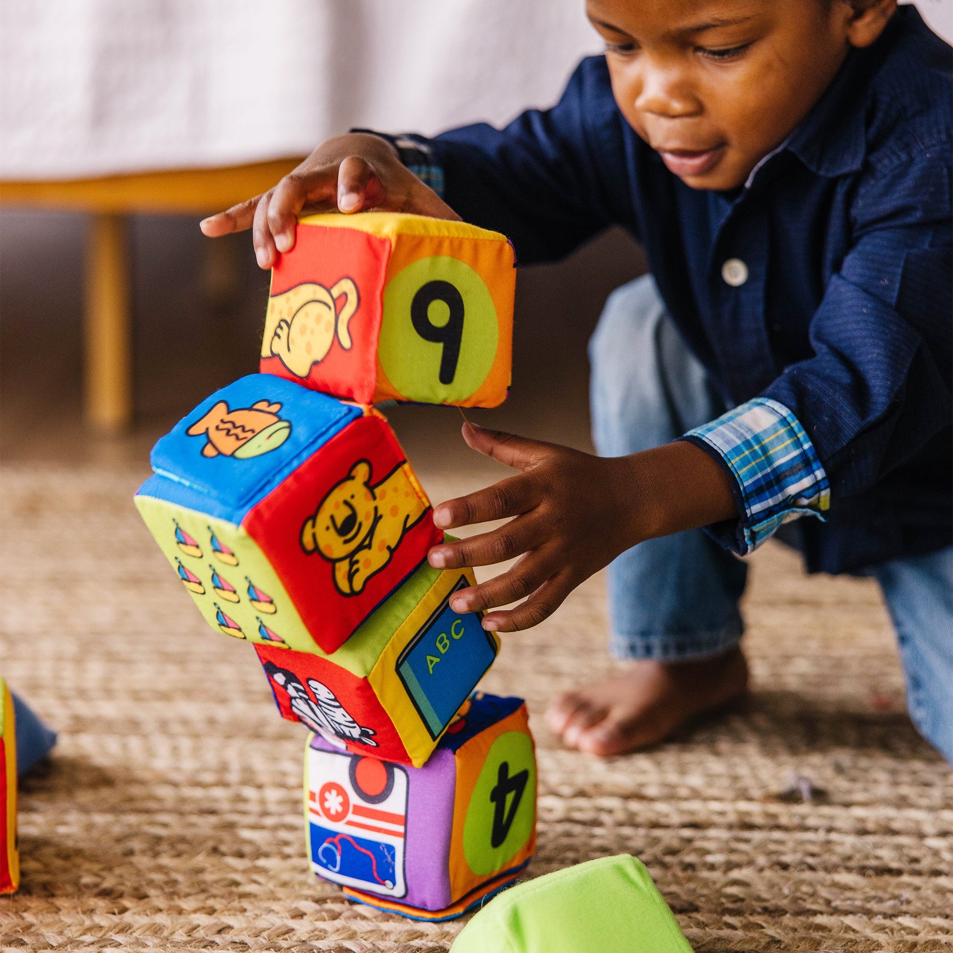 K's Kids Match and Build Soft Blocks