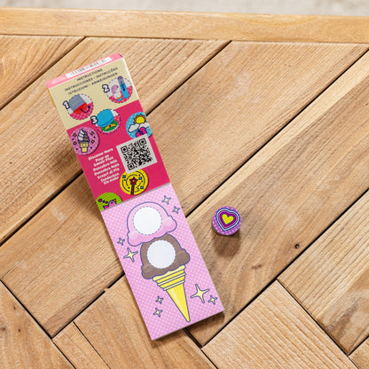 Sticker WOW!® Mini Activity Pad & Refill Stickers - Favorite Things (200+ Stickers, Stamper Not Included)