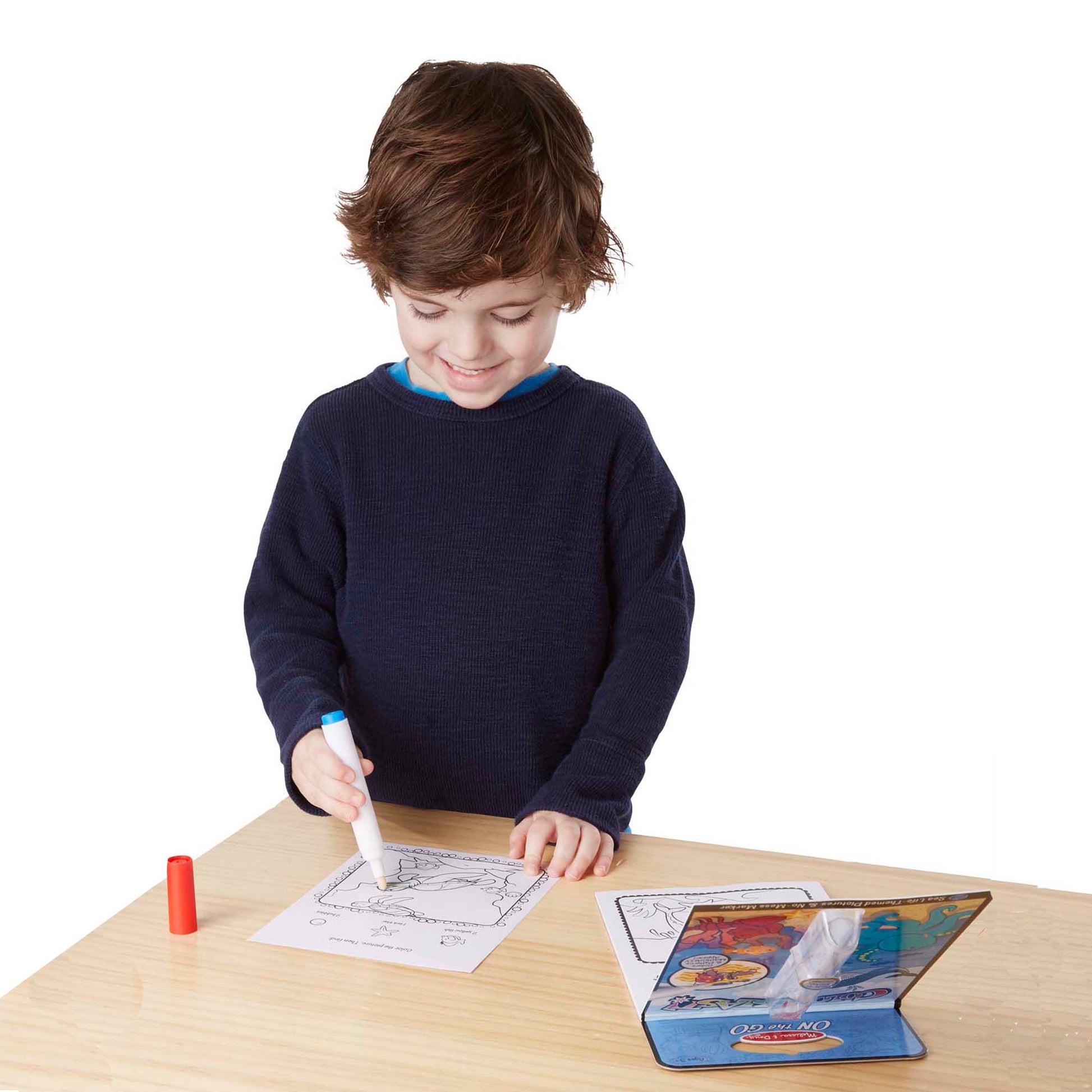 On the Go™ ColorBlast Color Reveal Pad – Sea Life