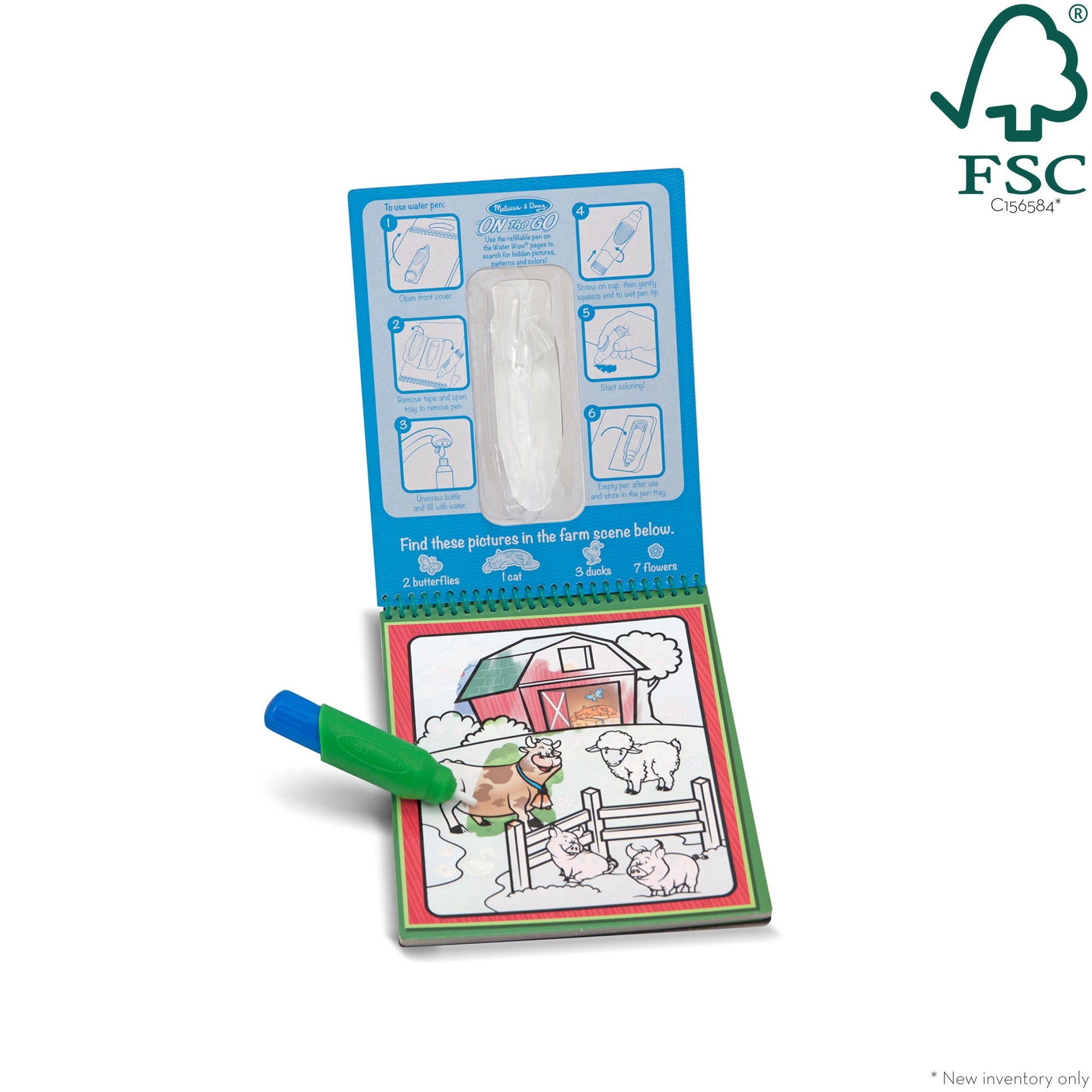 Water WOW!® Water Reveal Pad – Animals