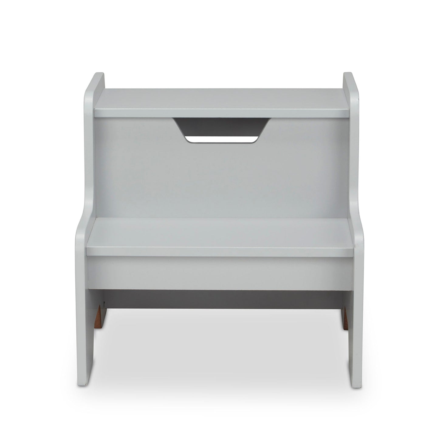 Wooden Step Stool – Gray
