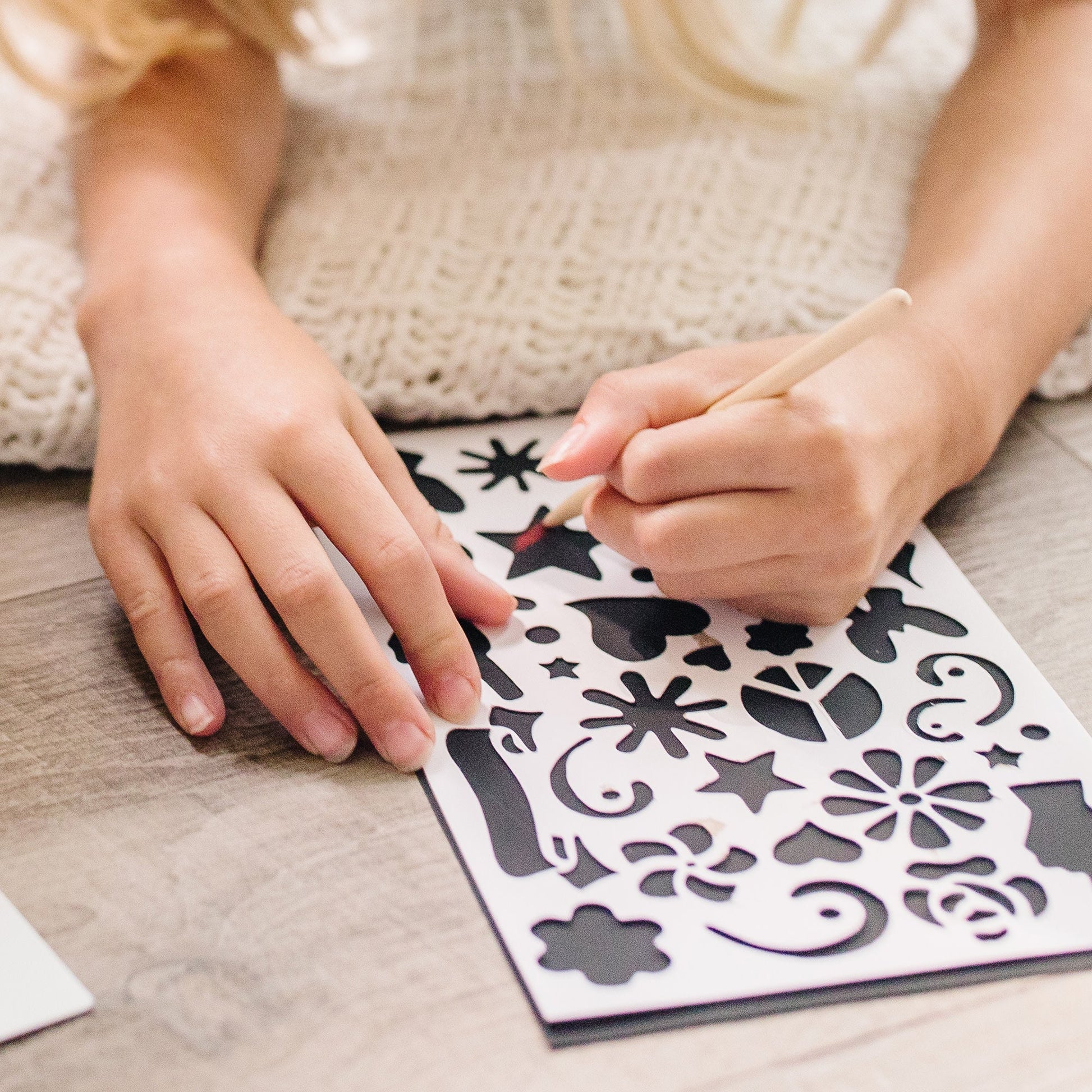 Deluxe Combo Scratch Art Set