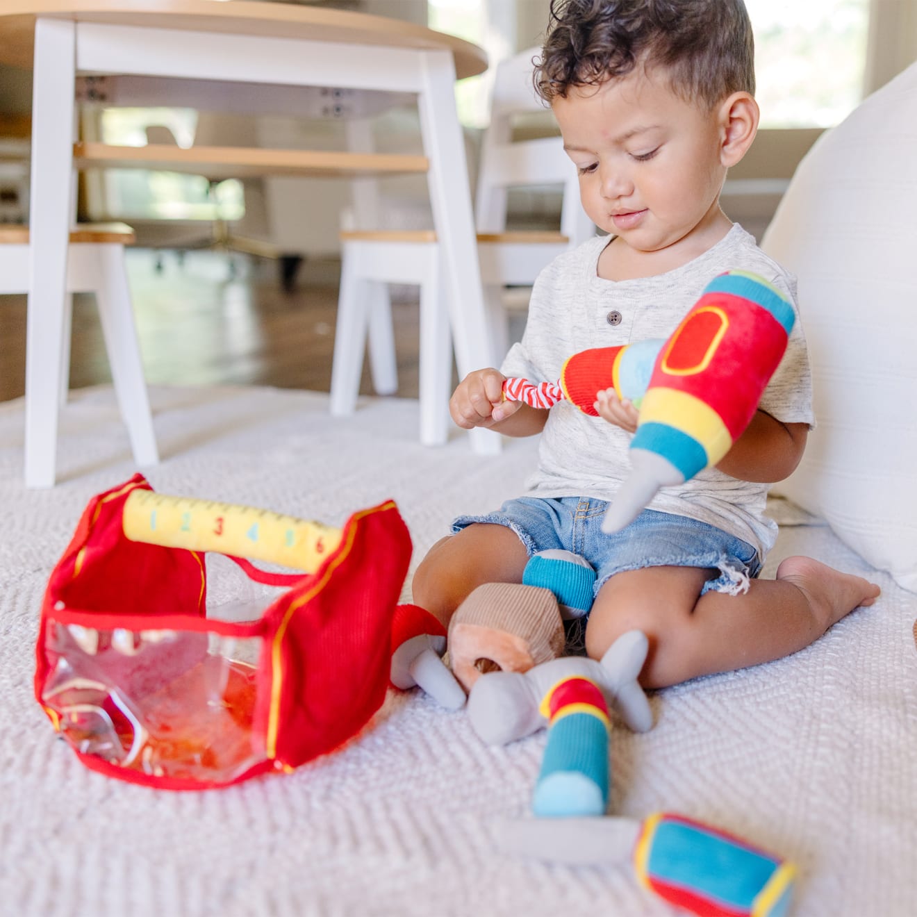Toolbox Fill and Spill Toddler Toy