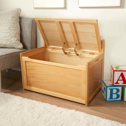 Wooden Toy Chest (Honey)